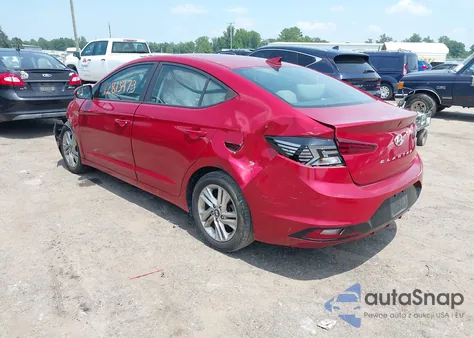 2019 Hyundai Elantra Sel from USA, damaged, VIN KMHD84LF2KU744644